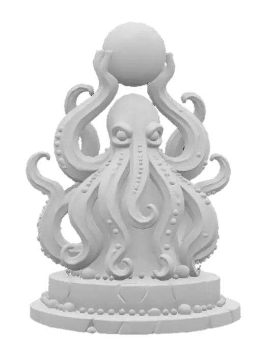 3D model for Kraken of the Deep Seal #ocean#