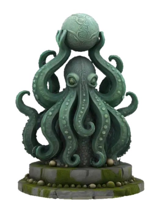 3D model for Kraken of the Deep Seal #ocean#