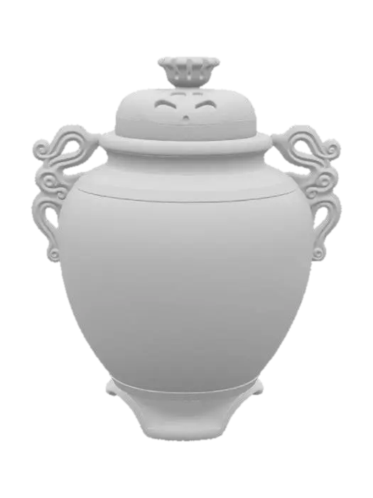 3D model for Japanese_Vase