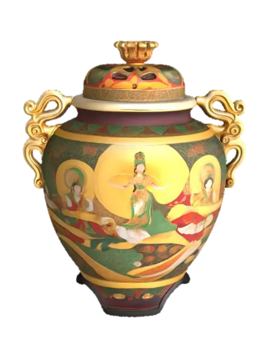 3D model for Japanese_Vase