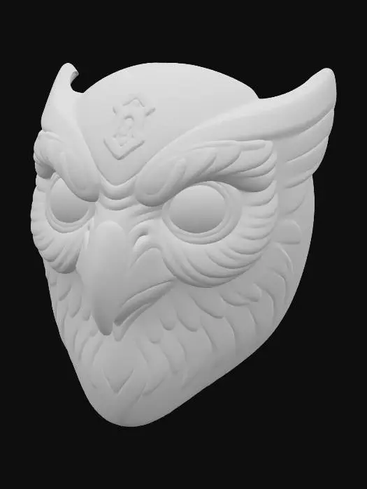 3D model for Owl_Tengu