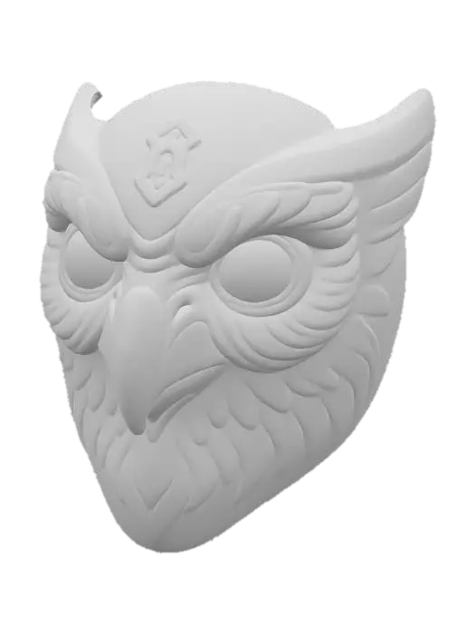 3D model for Owl_Tengu