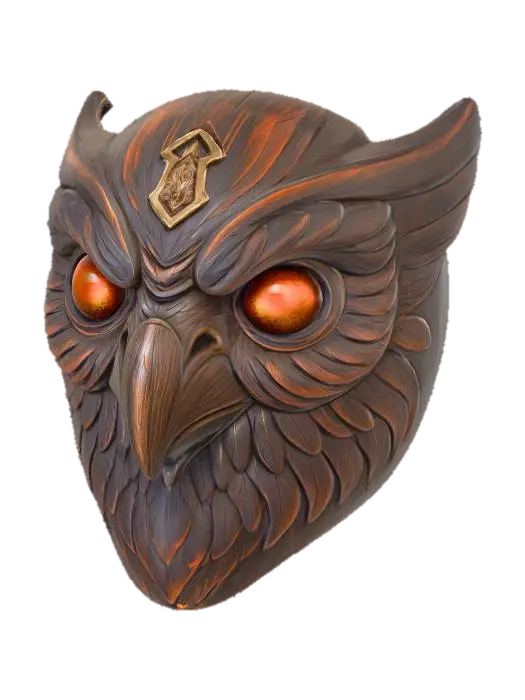 3D model for Owl_Tengu