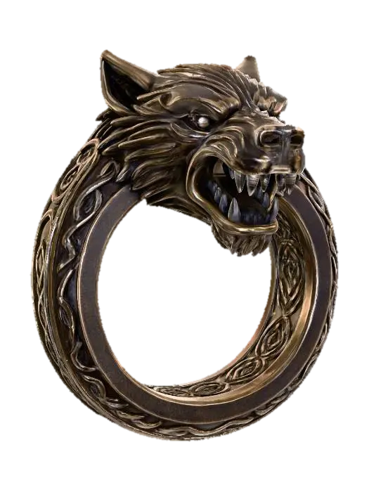 3D model for Wolf_Ring