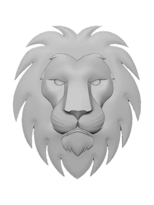3D model for Ethereal_Lion_