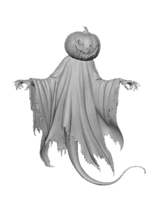 3D model for Pumpkin Specter, #Halloween2025#