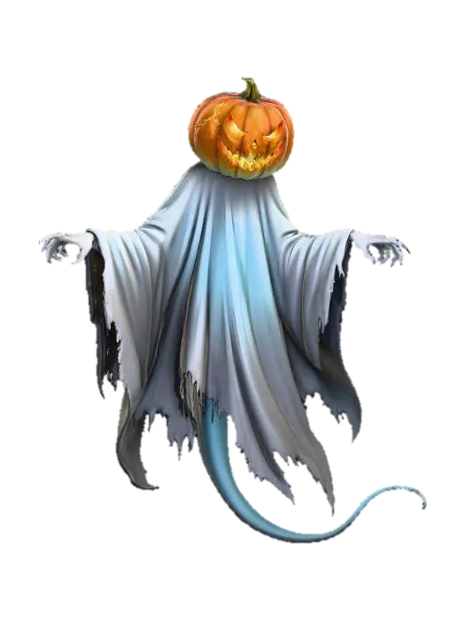 3D model for Pumpkin Specter, #Halloween2025#