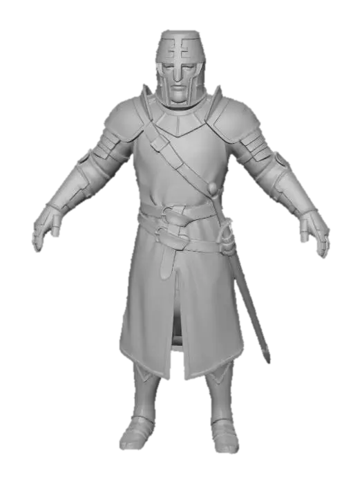 3D model for crusader