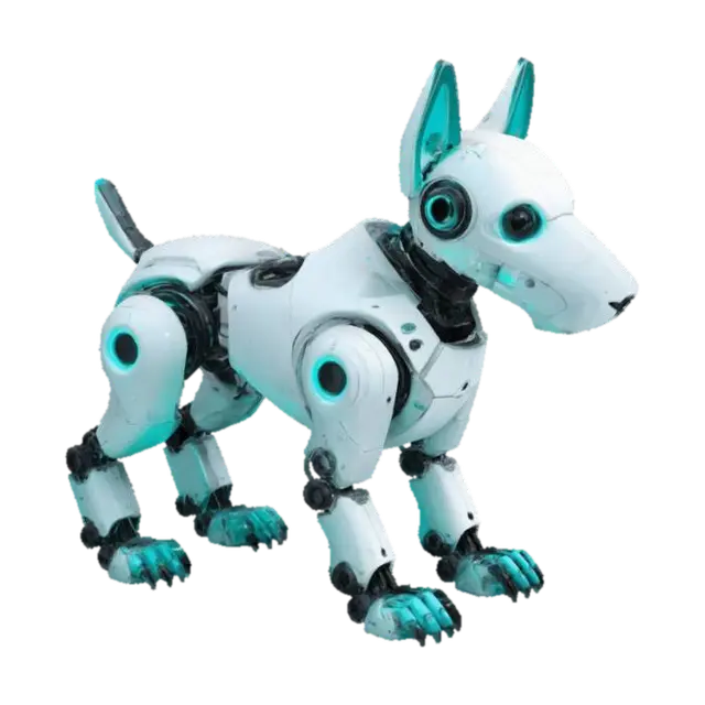 Byte Adaptive Companion Unit 3D model, vytvořený pomocí AI