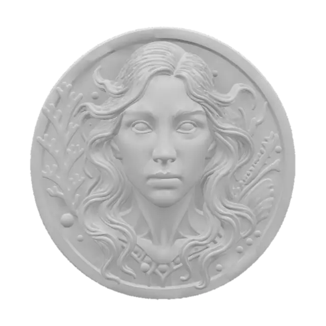 3D model for Nymara_The Tidal Seer_#emblem#_