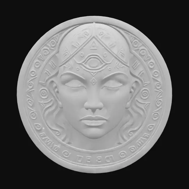 3D model for Oraculum_The Veiled Seer