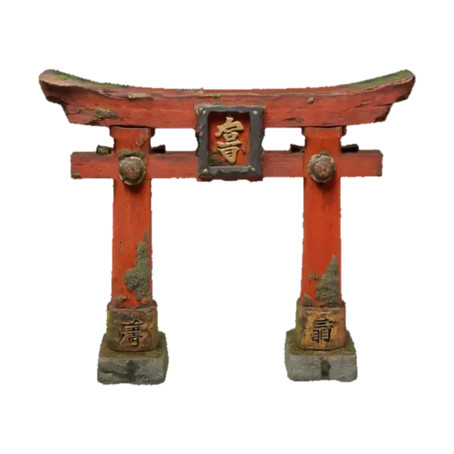3D model for Japanese_Temple_Gate