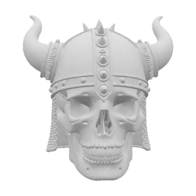 3D model for Viking warrior skull