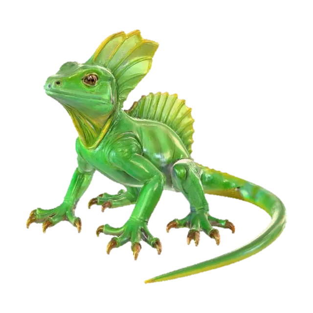 3D model for Jesus_Christ_Lizard