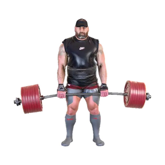 Thor_The_Giant Deadlift World record 510kg_1124,36 pounds - Weightlifting 3D model, vytvořený pomocí AI