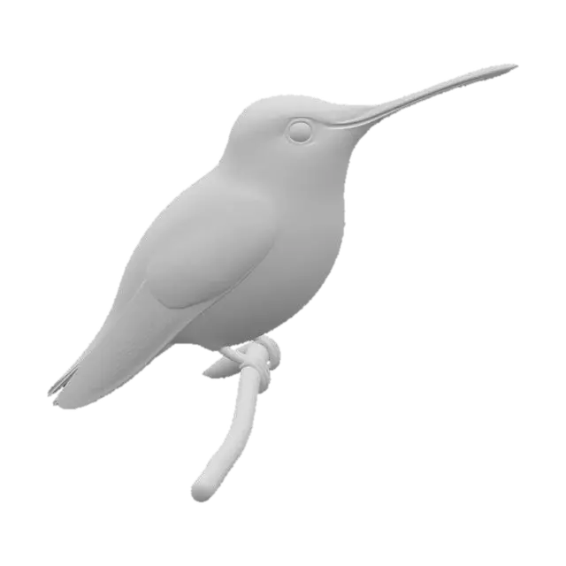 3D model for Hummingbird