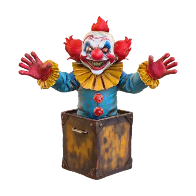 Modello 3D Jack_in_the_Clown_Box,#halloween#, generato dall’IA