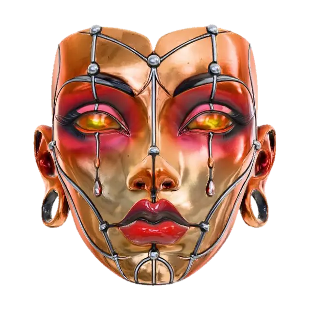 3D model for female_mask