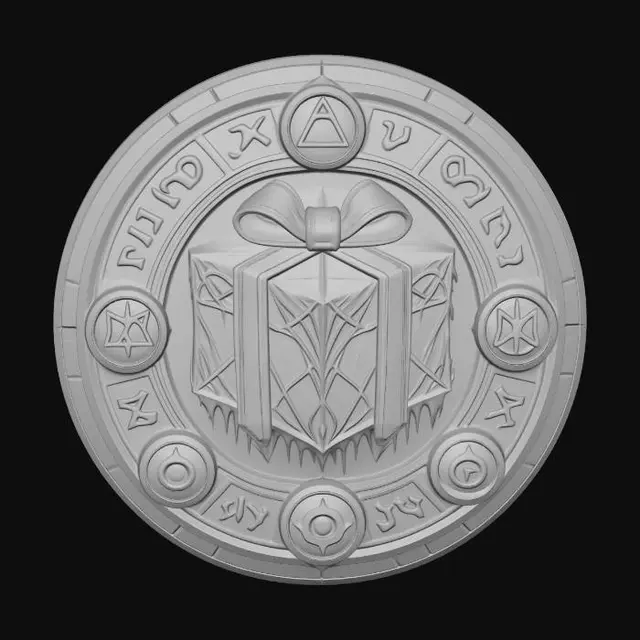 3D model for Emblem,#Christmas2025#