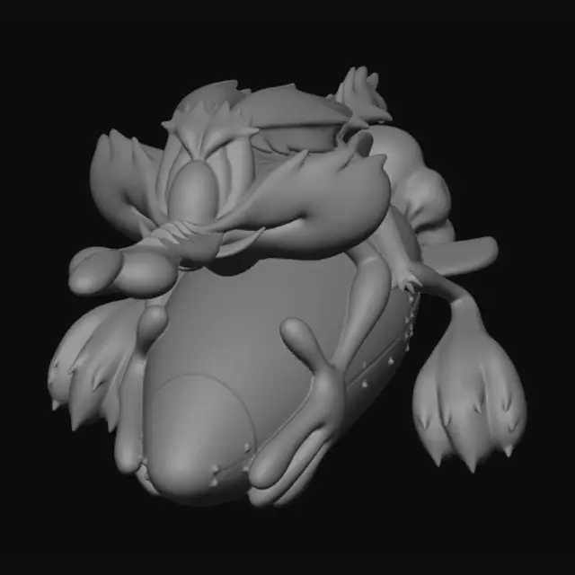 3D model for Wile E. Coyote's Rocket Ride
