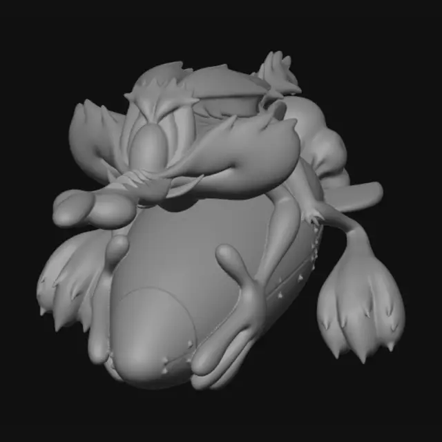 3D model for Wile E. Coyote's Rocket Ride
