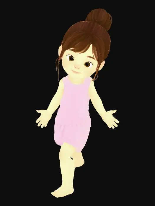 3D model for Wide Open Arms
