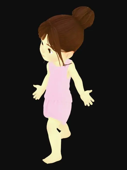 3D model for Wide Open Arms