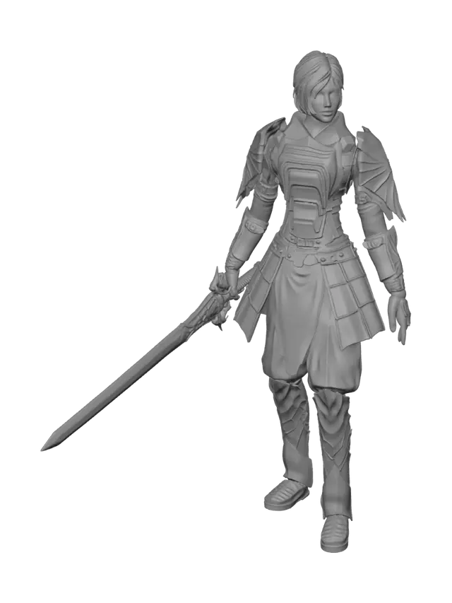 3D model for Shadowsteel Knight
