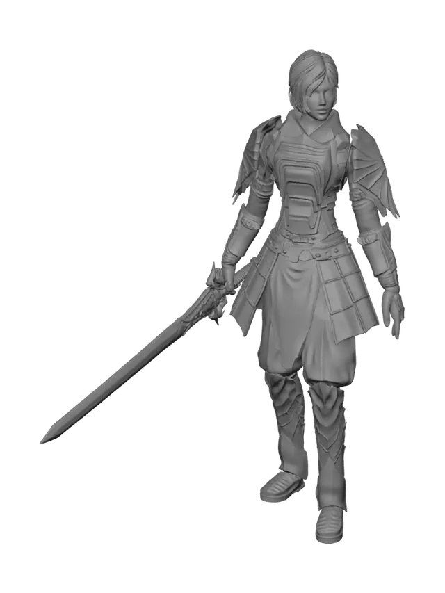3D model for Shadowsteel Knight