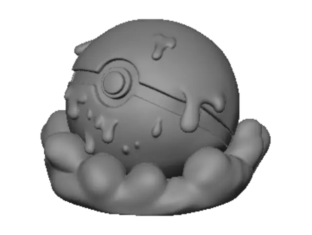 3D model for Emerald Slime Sphere