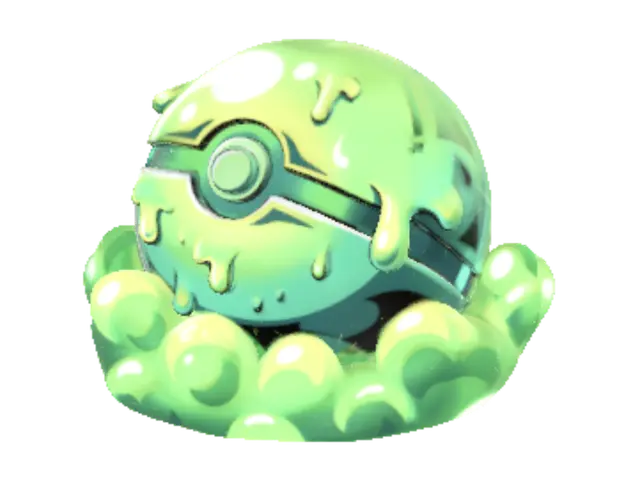 3D model for Emerald Slime Sphere
