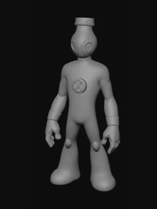 3D model for Soda The Fizzy Alien