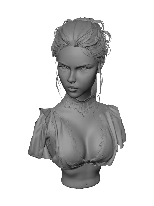 3D model for Noir Lace