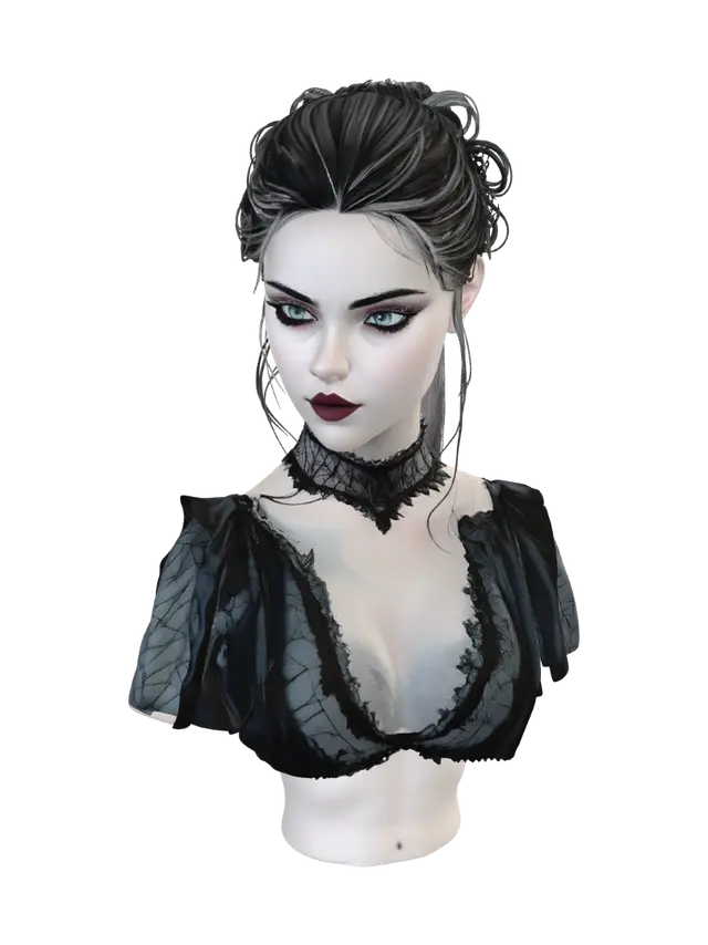 3D model for Noir Lace