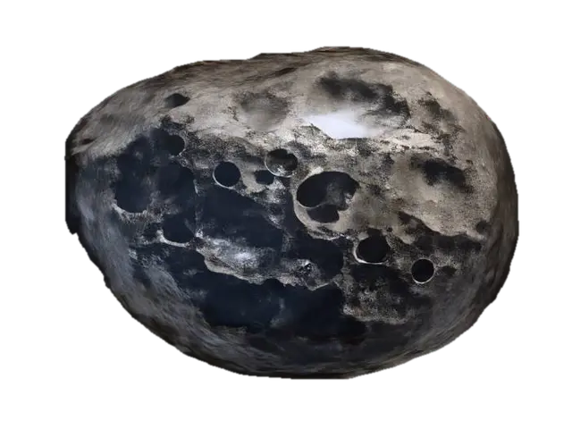 Asteroid Wonder - Universe 3D model, vytvořený pomocí AI