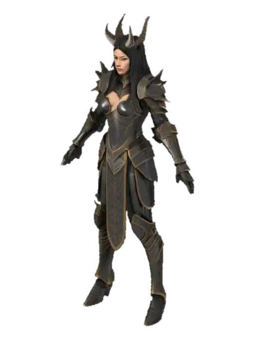 3D model for Infernal Warrior Queen