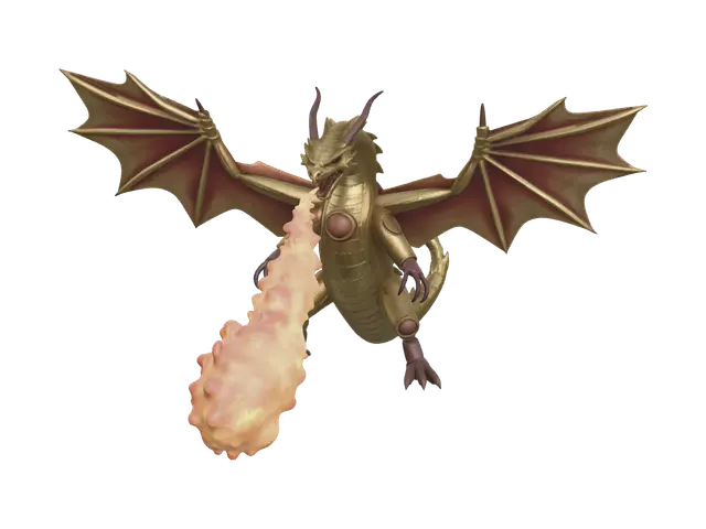 3D model for Weathered Dragon Cannelloni Brainrot