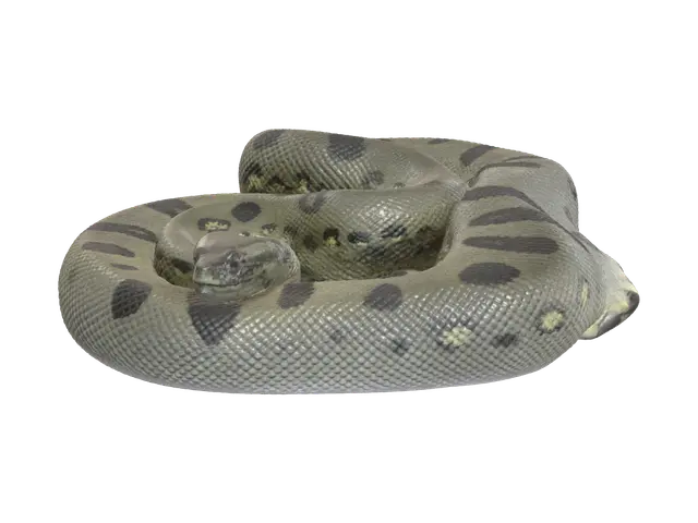Anaconda - Dangerous 3D model, vytvořený pomocí AI