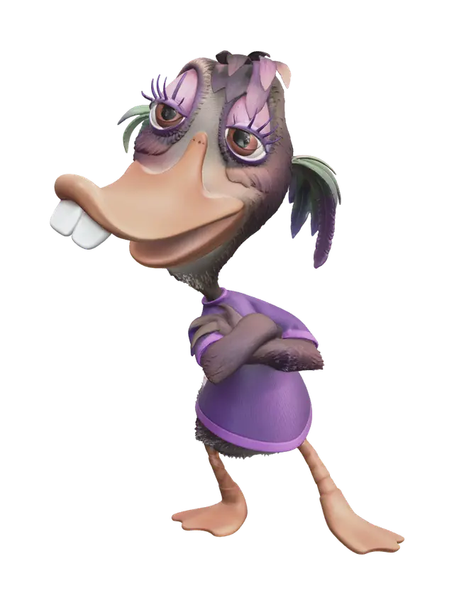 3D model for Chicken Little Girl