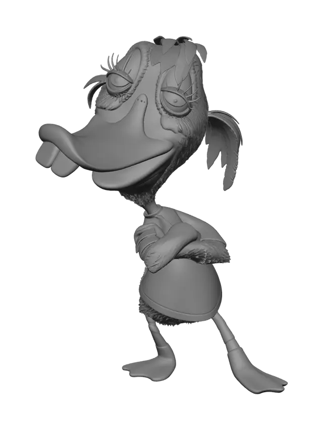 3D model for Chicken Little Girl