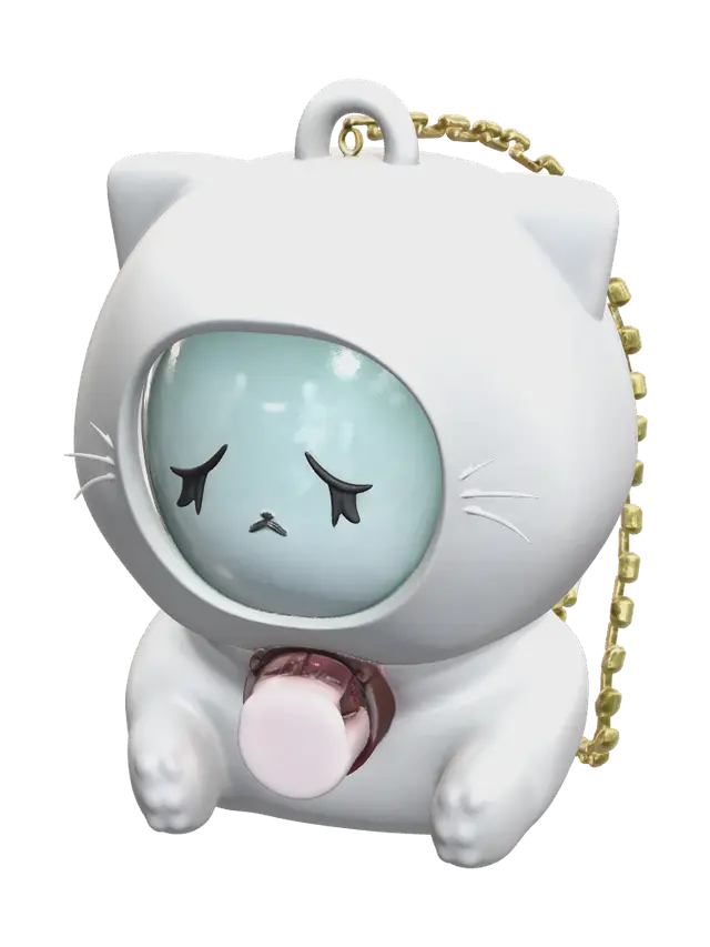 3D model for Modern Emoji Cat