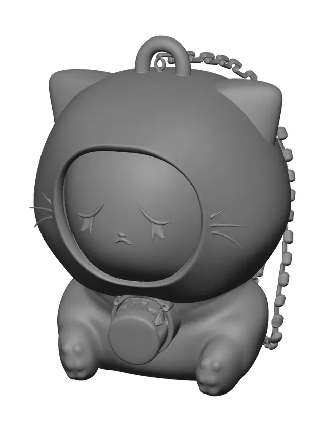 3D model for Modern Emoji Cat