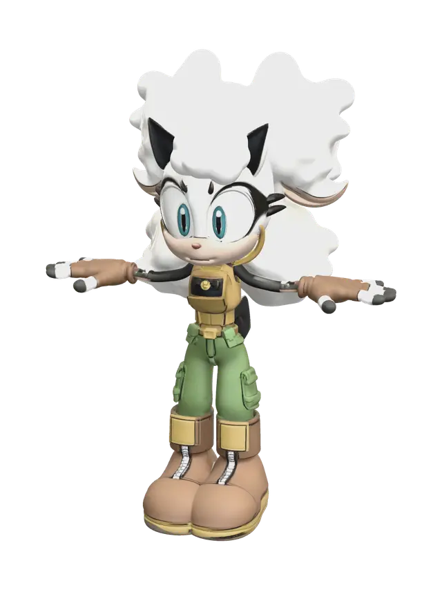 3D model for Lanolin The Sheep