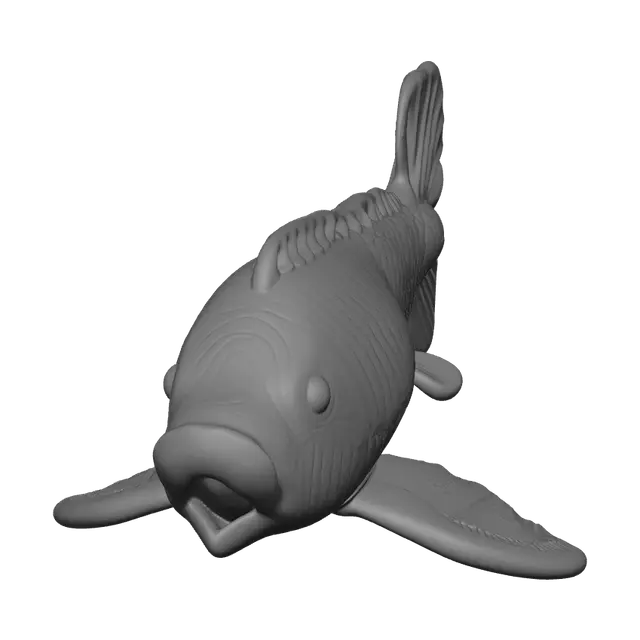 3D model for Realistic Koi Fish
