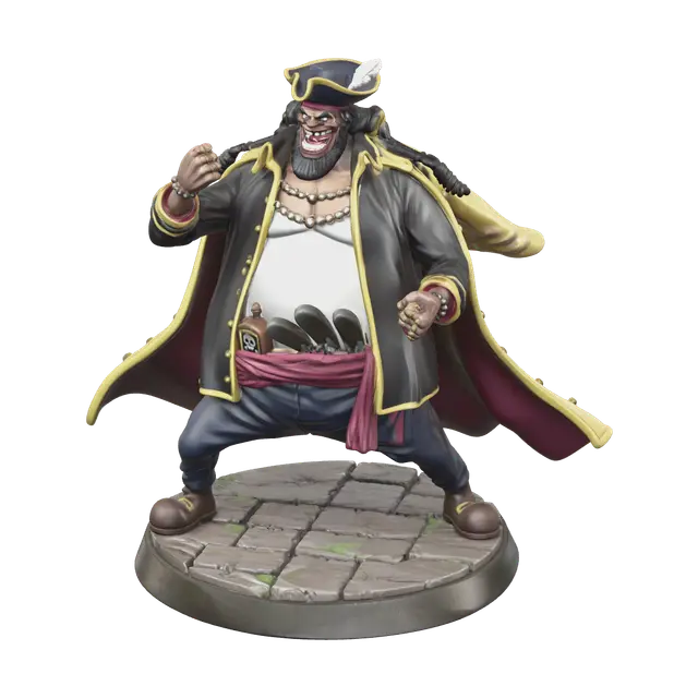 3D model for Modern Blackbeard