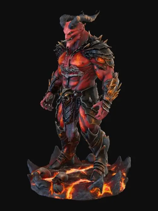 3D model for ASGARD Infernal Guardian