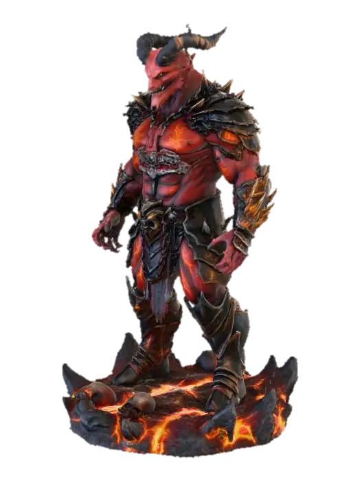 3D model for ASGARD Infernal Guardian