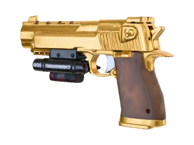 MW2_DesertEagle 3D model, vytvořený pomocí AI