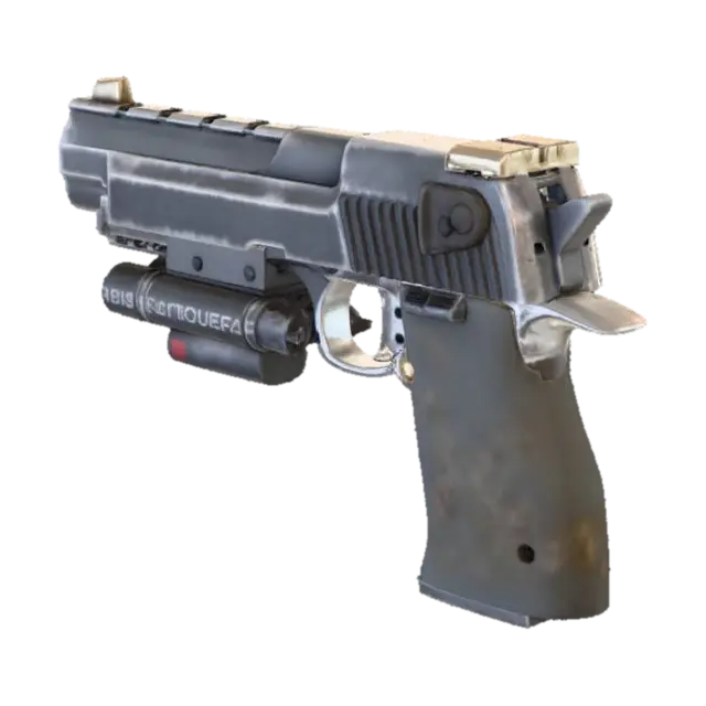 MW2_DesertEagle 3D model, vytvořený pomocí AI