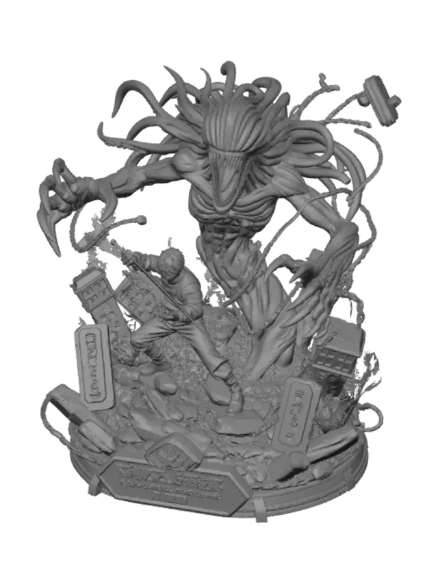 3D model for Cursed Bond: Yuta Okkotsu & Rika Orimoto
